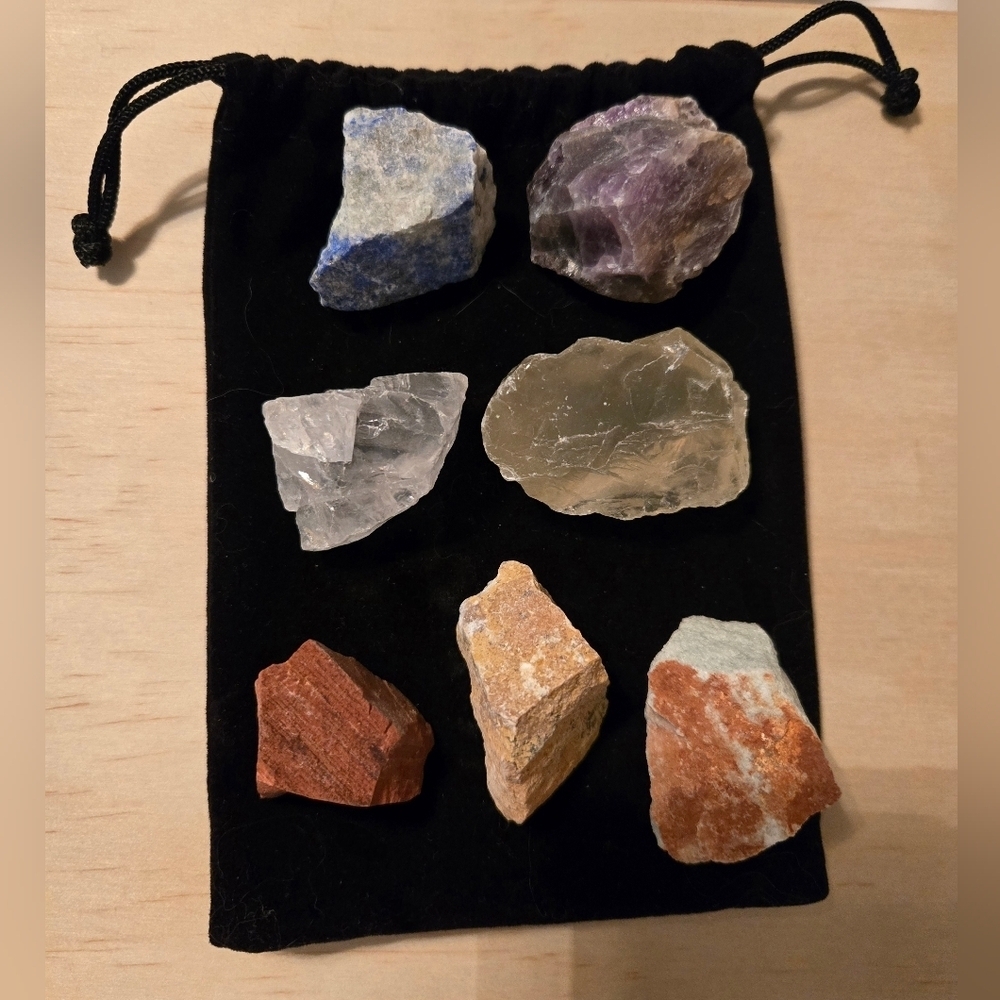 NWT | Chakra Healing Crystals Stone Kit | 19 Piece Box Set | - Picture 5 of 14